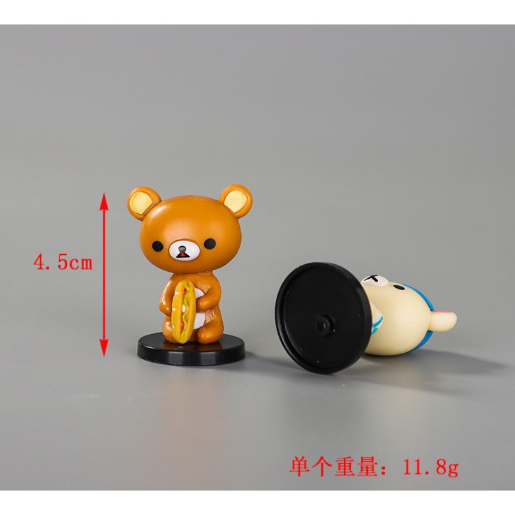 Mô hình tượng gấu dễ thương trang trí bàn làm việc quà tặng trang trí