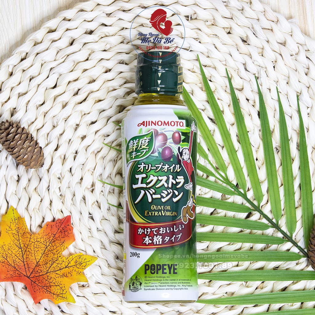 Dầu Olive Extra Ajinomoto, gia vị ăn dặm Nhật Bản cho bé [Date 2022] | BigBuy360 - bigbuy360.vn