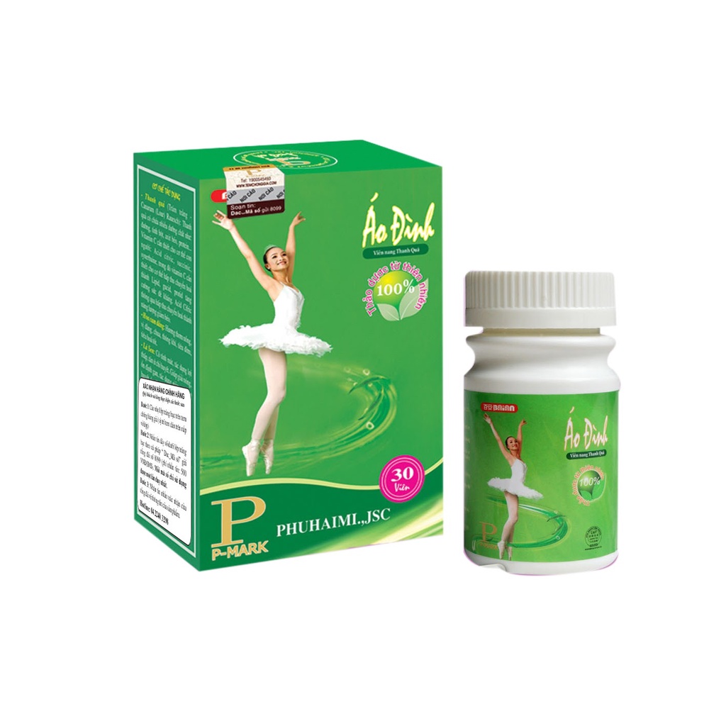 Giảm cân Áo đình, cam kết giảm 2-5kg/ tháng, giảm cân nhanh, giảm cân an toàn ( hộp 30 viên)