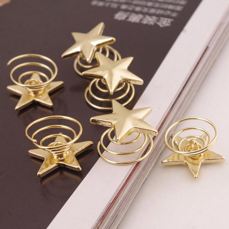 Kẹp tóc hình ngôi sao màu vàng đáng yêu xinh xắn