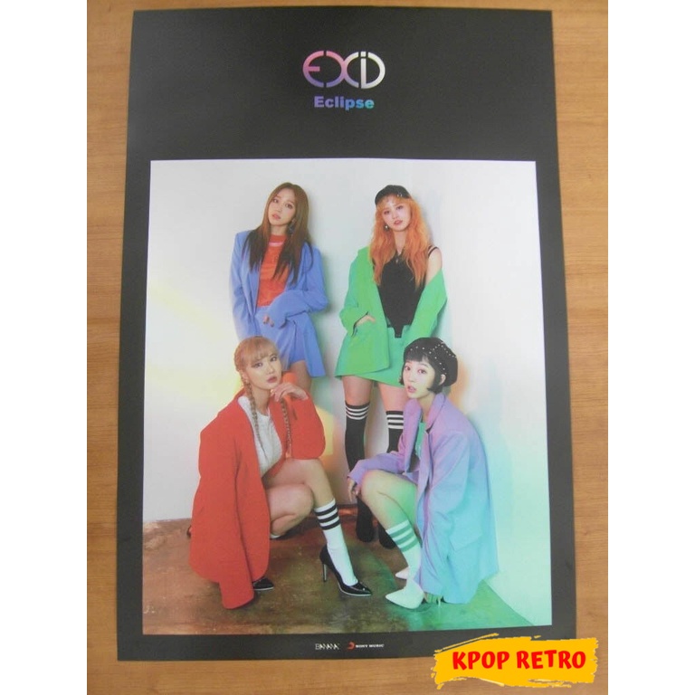 Poster EXID, MAMAMOO official, chính hãng, có sẵn, hình ca sĩ, poster album, áp phích, tranh treo tường