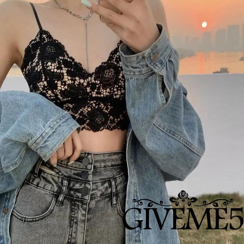 Áo lót ren có mút đệm quyến rũ thời trang dành cho nữ