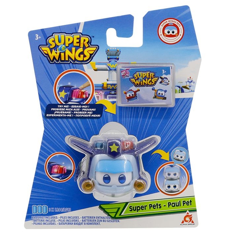 Đồ Chơi Thú Cưng Siêu Cấp Super Wings Eu750415 - Paul - Super Wings