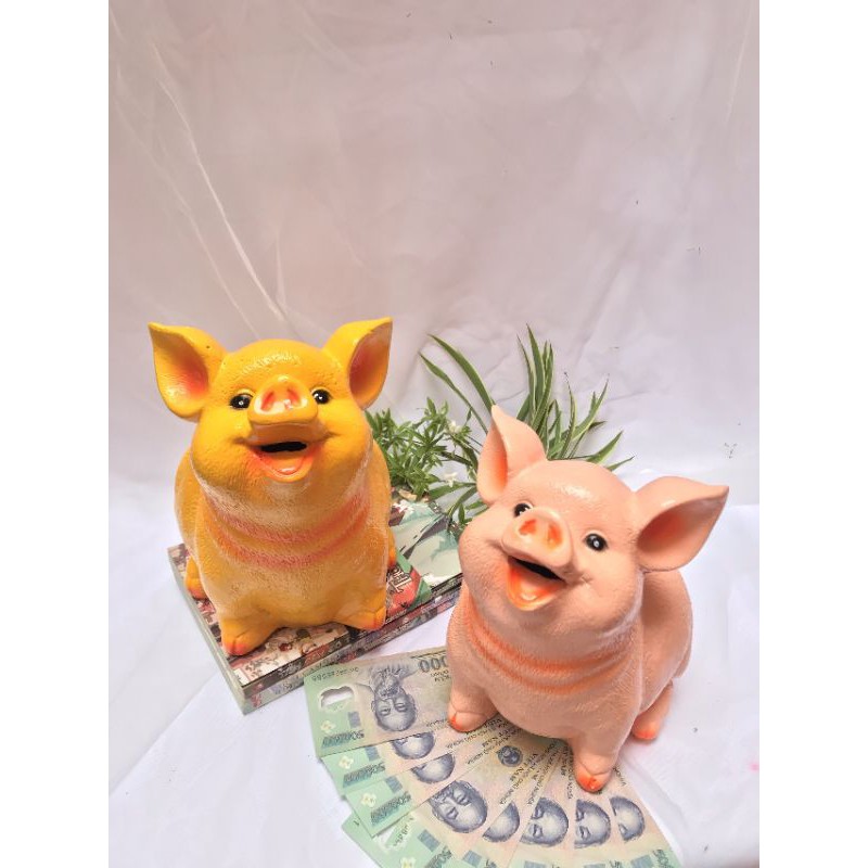 Heo đất tiết kiệm [mẫu đẹp] lợn đất tiết kiệm/ 🐷 Heo Ăn Tiền - M003 🐷 / Heo bỏ ống