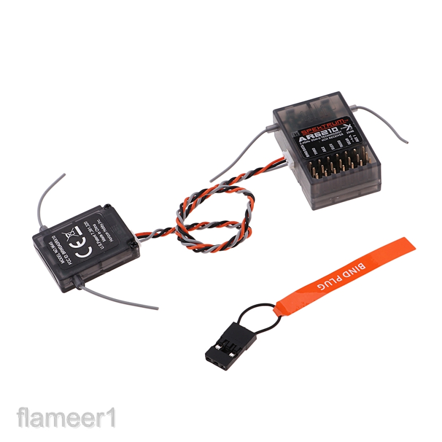 Spektrum AR6210 DSMX 6 Channel 2.4ghz Telemetry Receiver SPMAR6600T DX7
