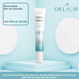 Mặt Nạ Thải Độc Thanh Lọc Da, Đẩy Mụn Ẩn Lamer care-dr.Lacir