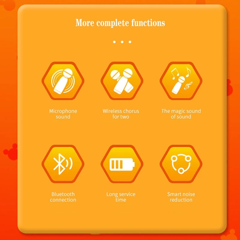 Disney Mickey Mouse Condenser Mic Loa Nghe Nhạc Bluetooth Không Dây Mini Loa Di động Dễ Thương Loa Bluetooth Condenser Mic