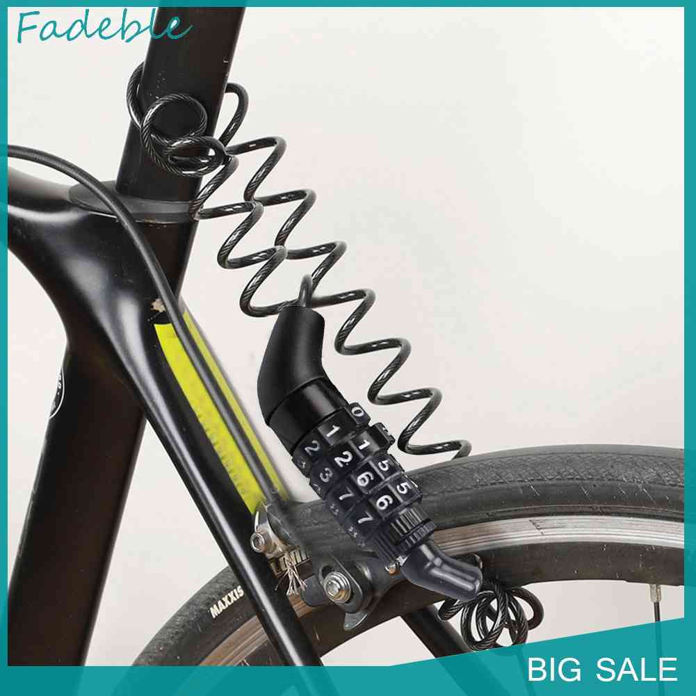 Dây Khóa Mũ Bảo Hiểm Chống Trộm 4 Số An Toàn Dành Cho Xe Đạp Leo Núi