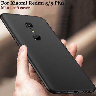 Ốp Lưng Điện Thoại Bằng Silicone Mềm Siêu Mỏng Cho Xiaomi Redmi 5 / 5 Plus