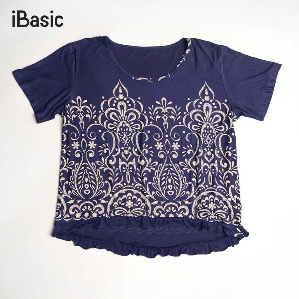 [Mã WABRWA8 giảm 15% đơn 99k] Bộ đồ ngủ họa tiết iBasic HOMY030 | BigBuy360 - bigbuy360.vn