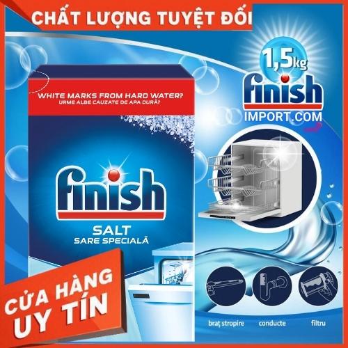 [CHÍNH HÃNG] Muối rửa chén bát Finish trong máy rửa bát 1.5kg