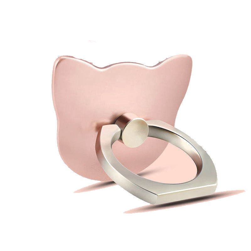 Nhẫn đỡ điện thoại thiết kế hình mèo dễ thương