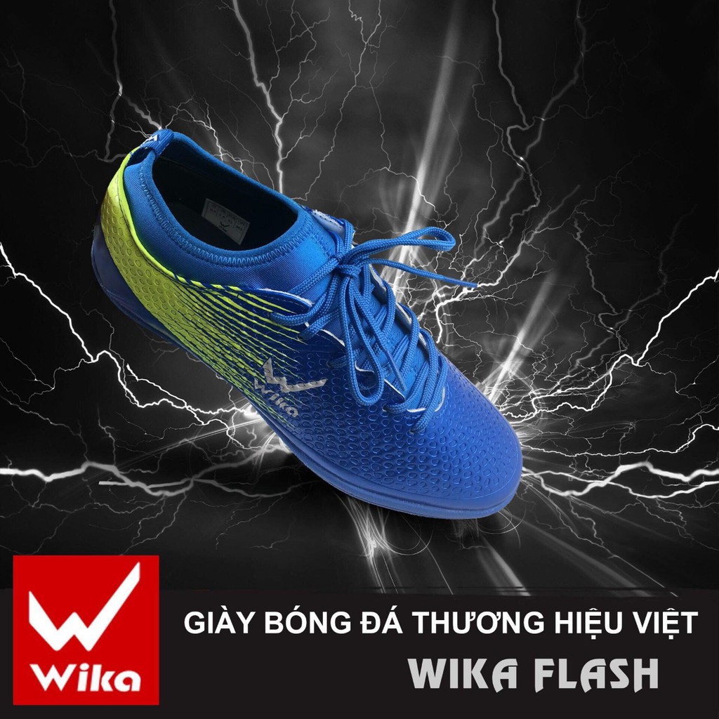 Giày đá bóng Wika Flash cao cấp size từ 33-43 full box