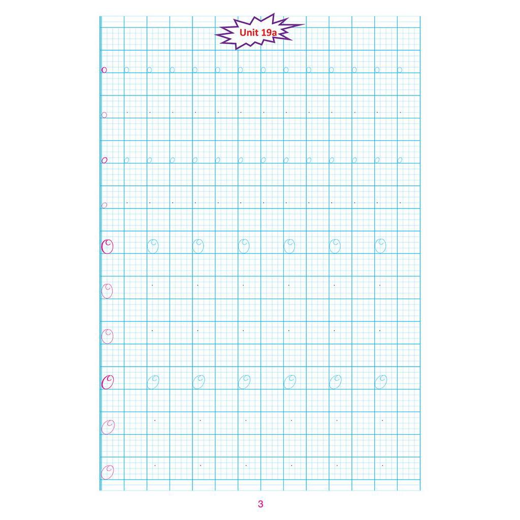 Sách Luyện Viết Tiếng Anh Trình Bày Trên Giấy Ô Li Dành Cho Học Sinh Lớp 1 - Tập 2