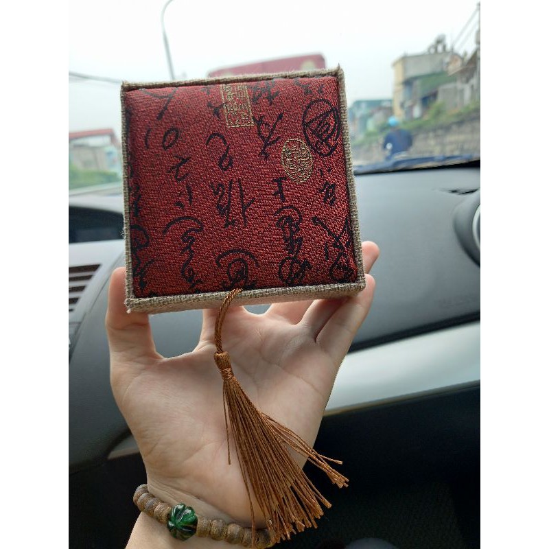 Combo 200 Chiếc Hộp Gấm Hàng Đẹp Đựng Vòng Tay, Trang Sức KT 10x10cm