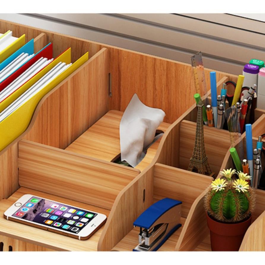 ⚡DỄ THÁO LẮP - DI CHUYỂN⚡Kệ Sách Mini Kệ Tài Liệu | Để Bàn Làm Việc Lắp Ghép Đa Năng | BigBuy360 - bigbuy360.vn