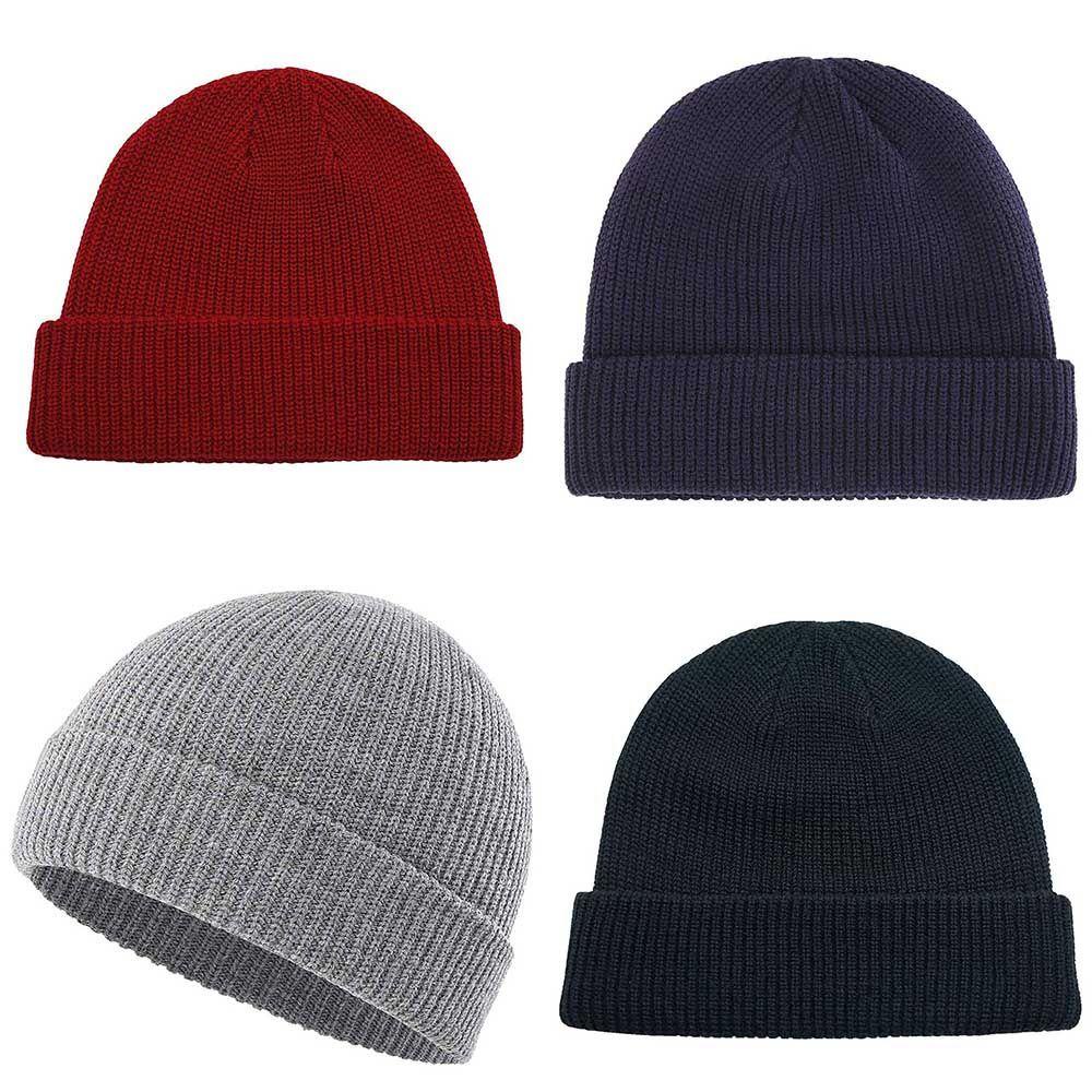 Mũ Len Beanie Ngắn Thời Trang Mùa Đông