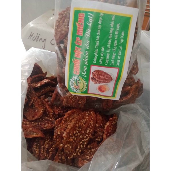 1kg chuối hột ép miếng