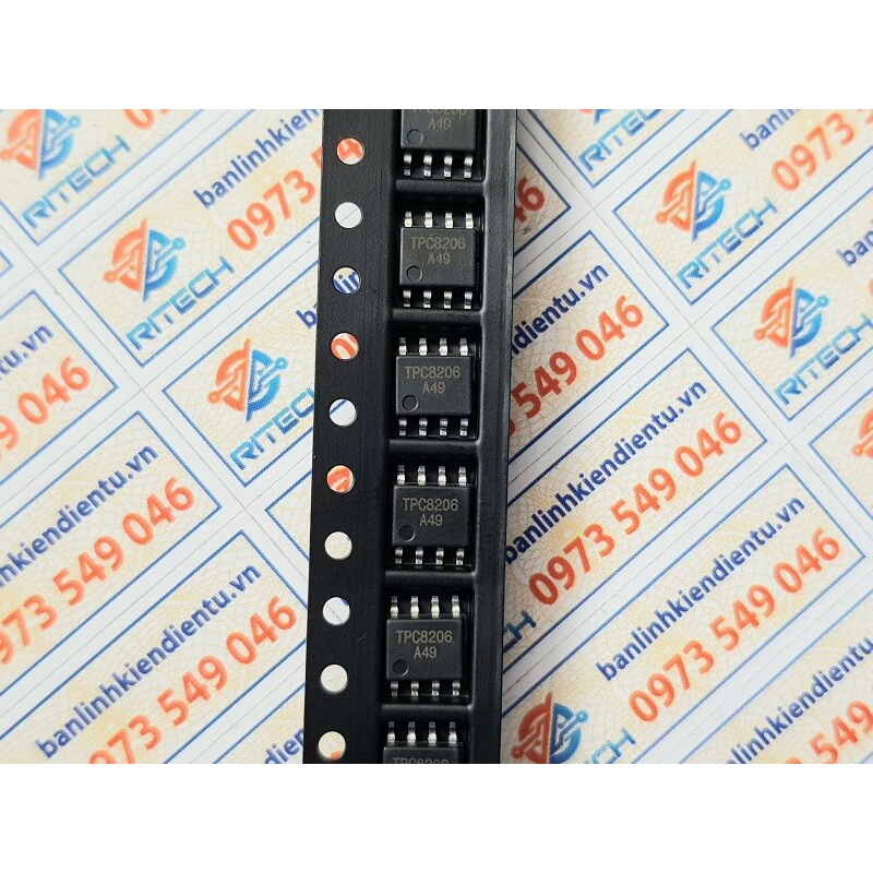[Combo 5 chiếc] TPC8206 Dual N-MOSFET 5A/60V/40mR SOP-8