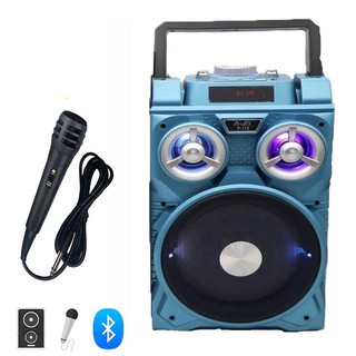 [Mã ELHACE giảm 4% đơn 300K] LOA BLUETOOTH P113/P115 TẶNG KÈM MIC LOA HÁT KARAOKE