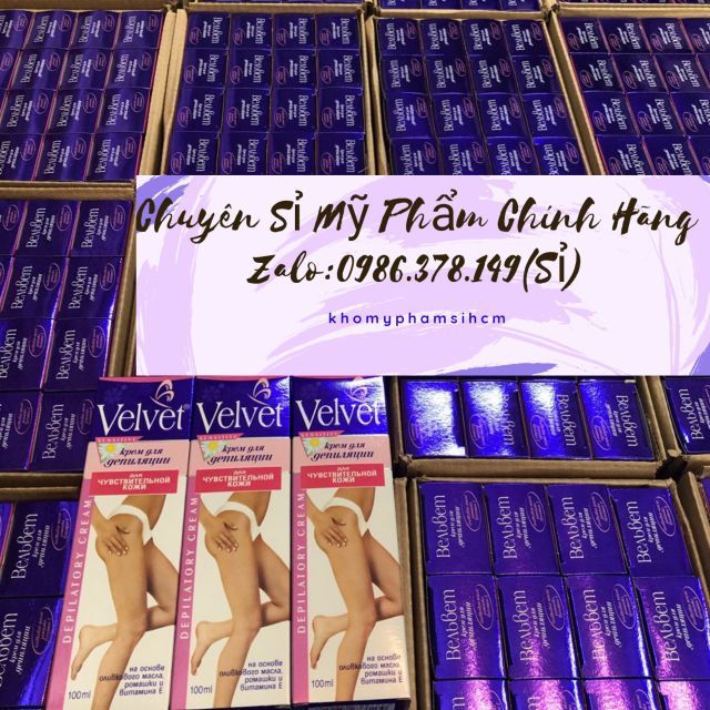 Kem tẩy lông velvet  100ml