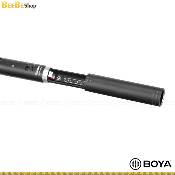 Boya BY-BM6060L - Micro Shotgun Chuyên Dụng Phỏng Vấn, Quay Phim, Ghi Hình Ngoài Trời Cho Máy Ảnh, Máy Quay