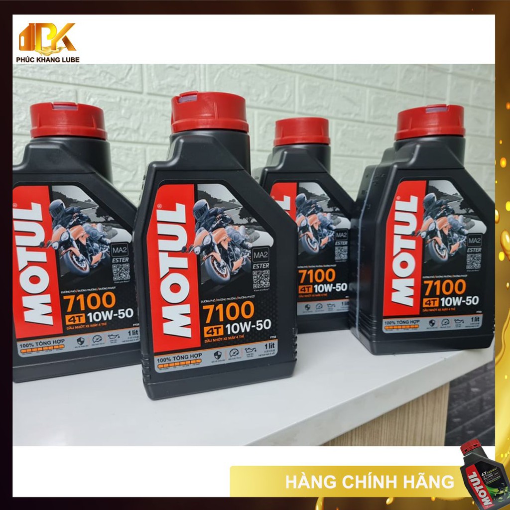 Nhớt Tổng Hợp Motul 7100 100 4T 10W50.