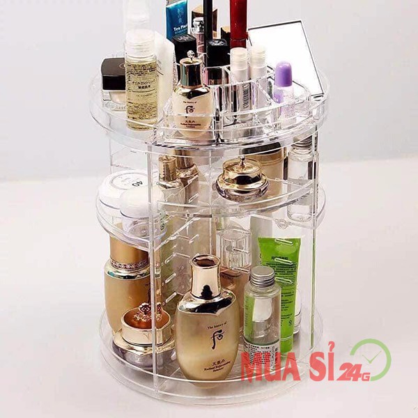 KỆ MỸ PHẨM XOAY 360 ĐỌ TIỆN LỢI SANG TRỌNG