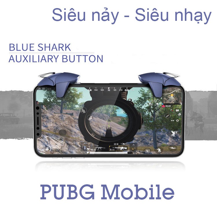 Nút bắn PUBG cao cấp cá mập xanh CH5