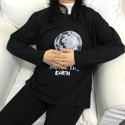 [ FREESHIP] [ CÓ HÌNH THẬT] Áo thun tay dài from rộng phù hợp cho cả nam và nữ chất cotton thoáng mát họa tiết mặt trăng | BigBuy360 - bigbuy360.vn
