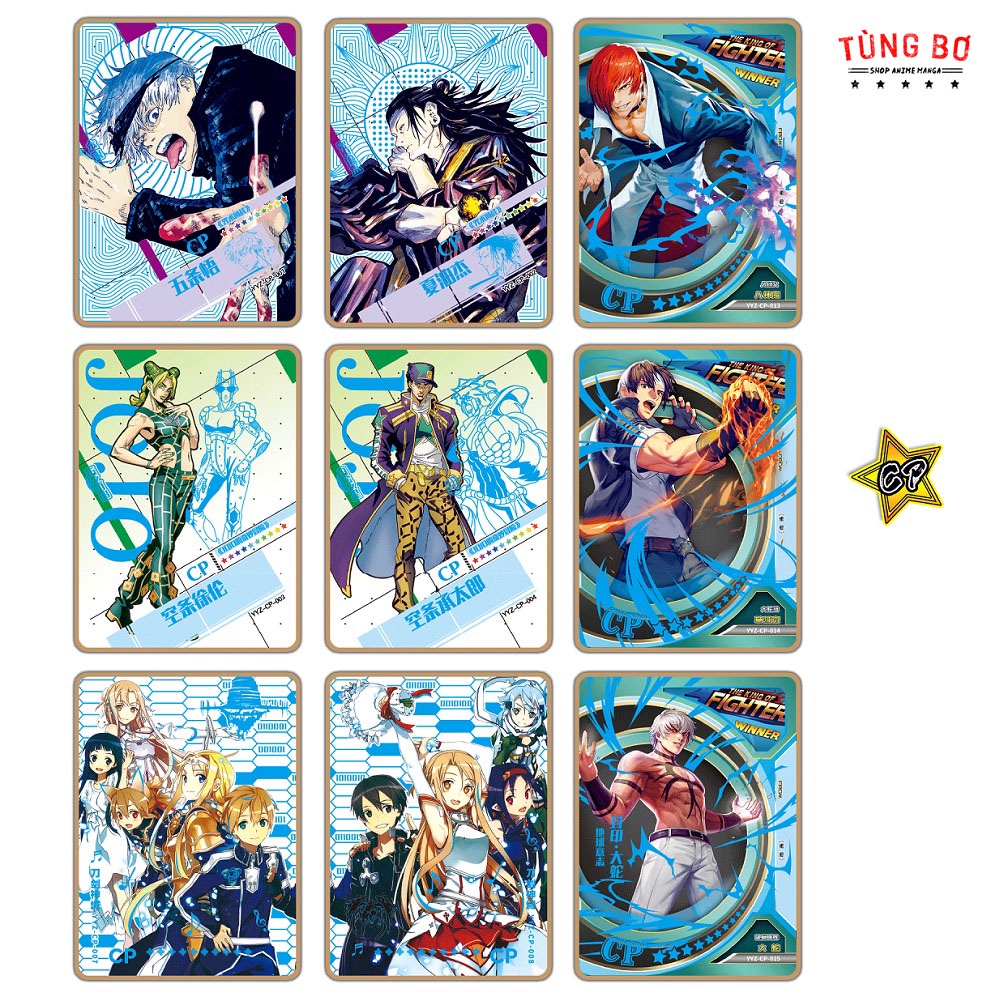 Thể Nhân Phẩm Anime Tổng Hợp (5 Tấm)