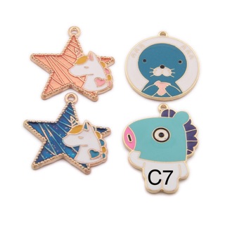 Charm kim loại hình BT21