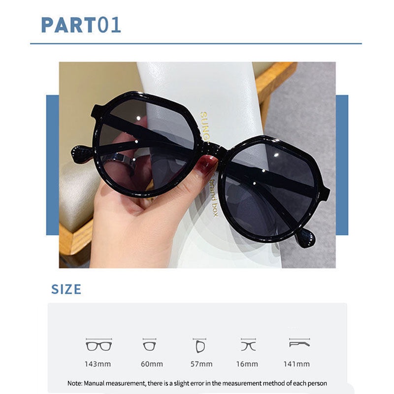 Kính Mát Thời Trang Hàn Quốc Phong Cách Retro Mới