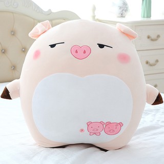 gấu bông mặt heo siêu đáng yêu