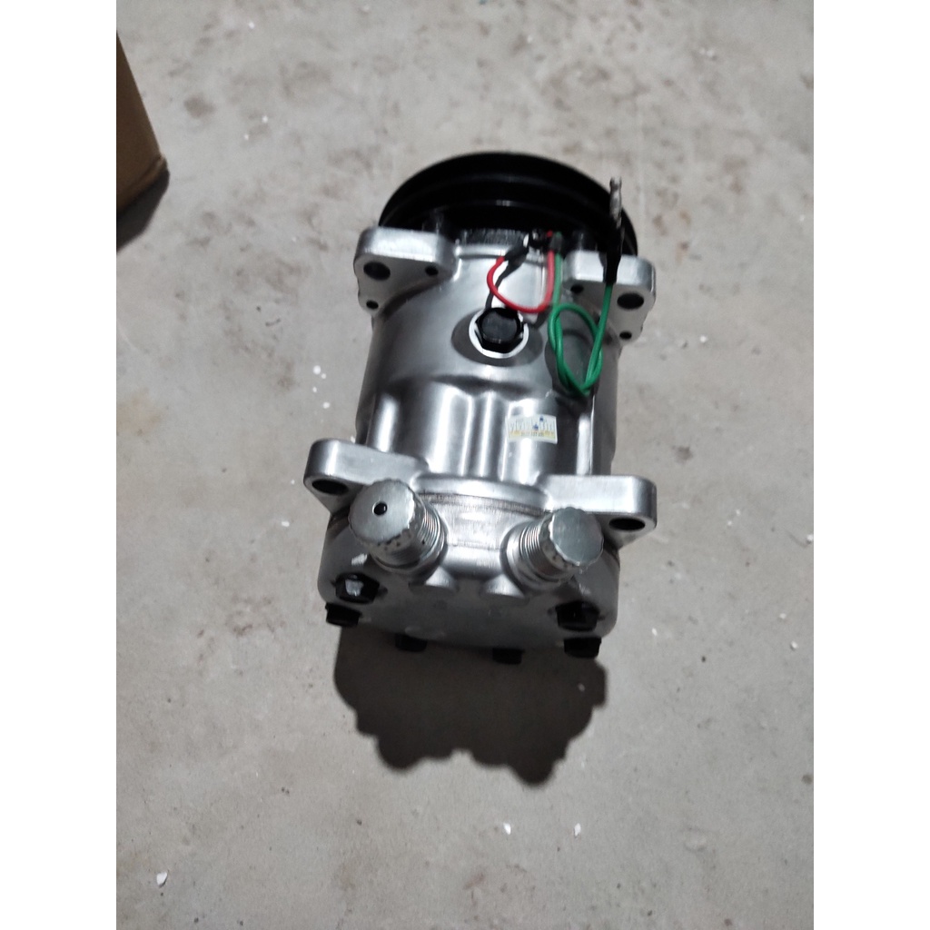 Lốc điều hoà MX801 Máy Xúc Đầu Kéo 7H15 van đít bản A 24V