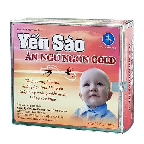 Yến sào ăn ngủ ngon mum mum tăng cường tiêu hóa khắc phục tính biếng ăn