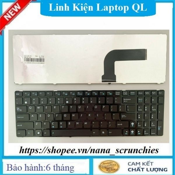 Bàn Phím Laptop Asus K52 K52J K52 A52 A52F A52J A53 K53 N51 N51A N53 X55V X54HR X54C K73SV K52N A73 A73B