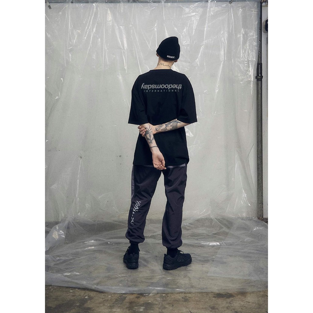 Áo Thun TheDoomsday International - Black/grey