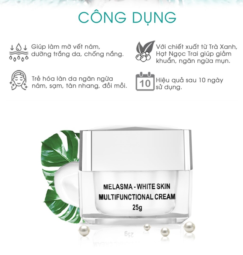 [TẶNG MẶT NẠ]  Kem Dưỡng Trắng Ngừa Nám KN Beauty 25 gram | BigBuy360 - bigbuy360.vn