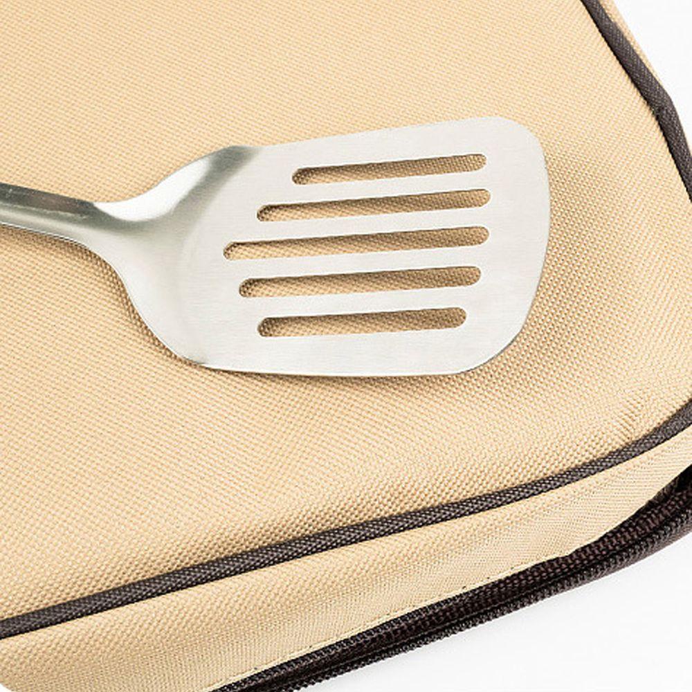 Bộ Dụng Cụ Bàn Ăn DARON DARON ​Túi Đựng Dụng Cụ Nấu Ăn Sức Chứa Lớn Chống Nước Có Khóa Kéo Cho Hoạt Động Ngoài Trời