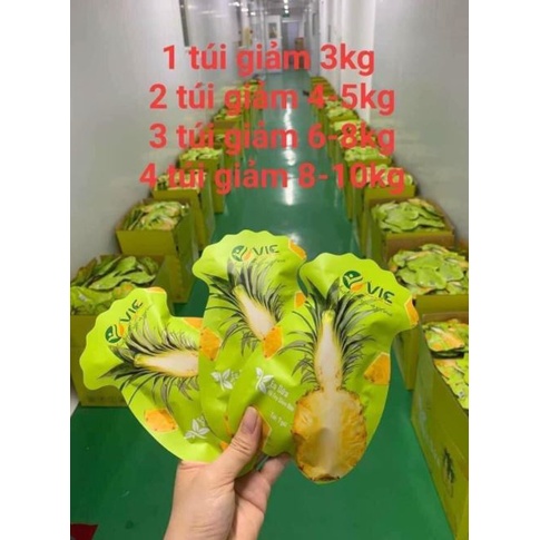 Kẹo Dứa Hỗ Trợ Giảm Cân - Kèm Phiếu Bảo Hành Chính Hãng