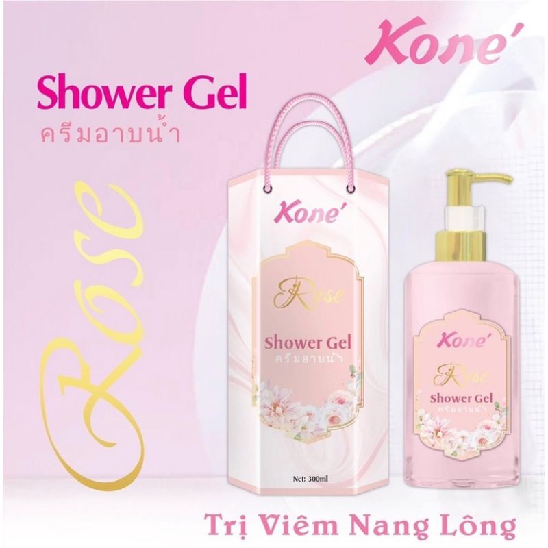 sữa tắm kone rose shower ger thái lan