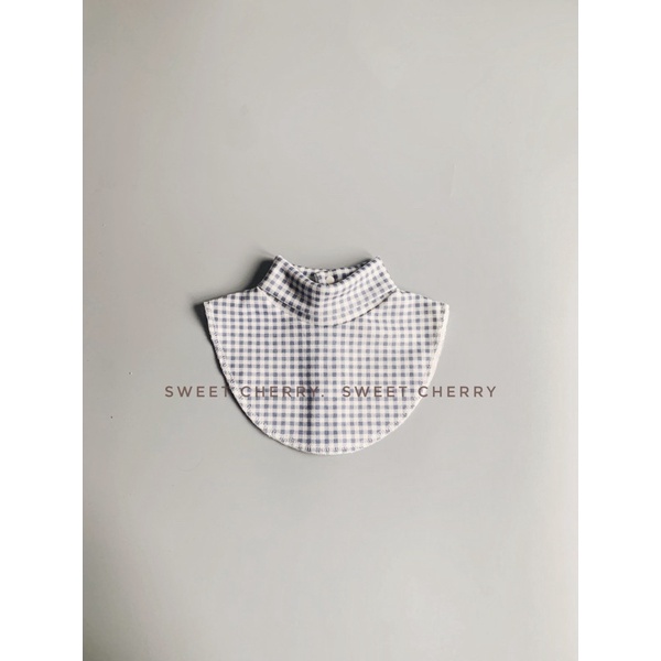 Yếm cổ cao gập style hàn quốc xịn xò