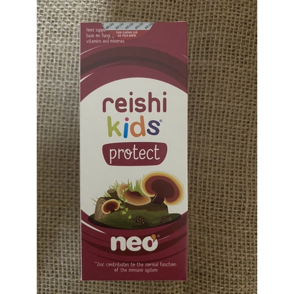 Tăng đề kháng reishi kids protect neo tăng miễn dịch đường hô hấp trên mũi họng