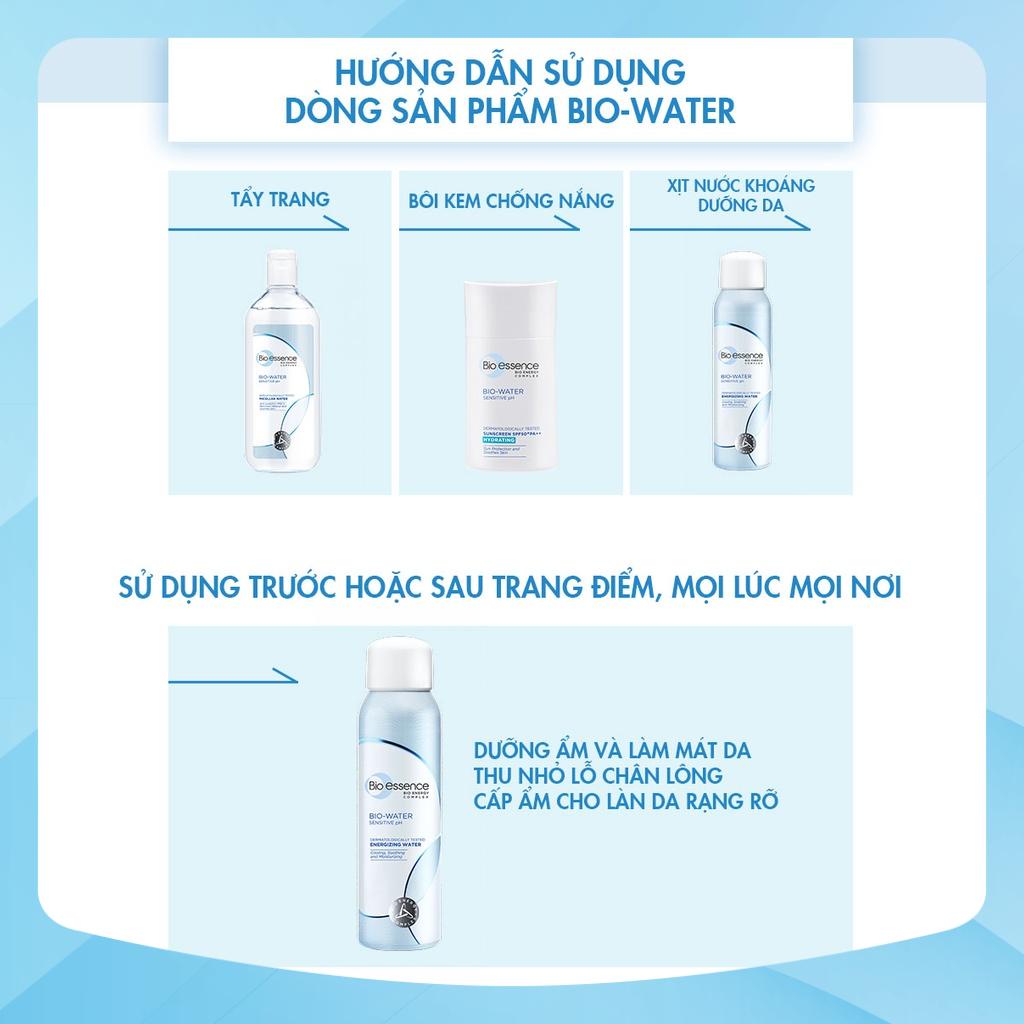 Nước khoáng Bio-Essence Bio-Water Energizing Water 100ml dưỡng da ẩm mượt mịn màng