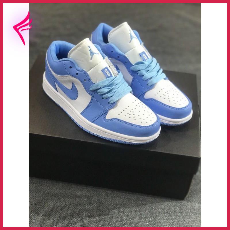 [Giảm giá thần tốc] [Sẵn kho] Giày jordan dương cổ thấp , giày jd xanh dương low hàng cao cấp full box bill - Zozo Offic