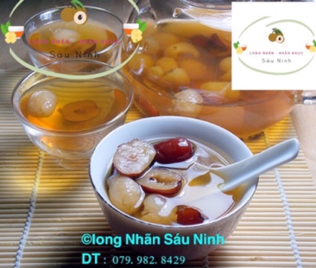 NHÃN NHỤC HƯNG YÊN ĐEN SẠCH 100 GRAM - THƯƠNG HIỆU SÁU NINH