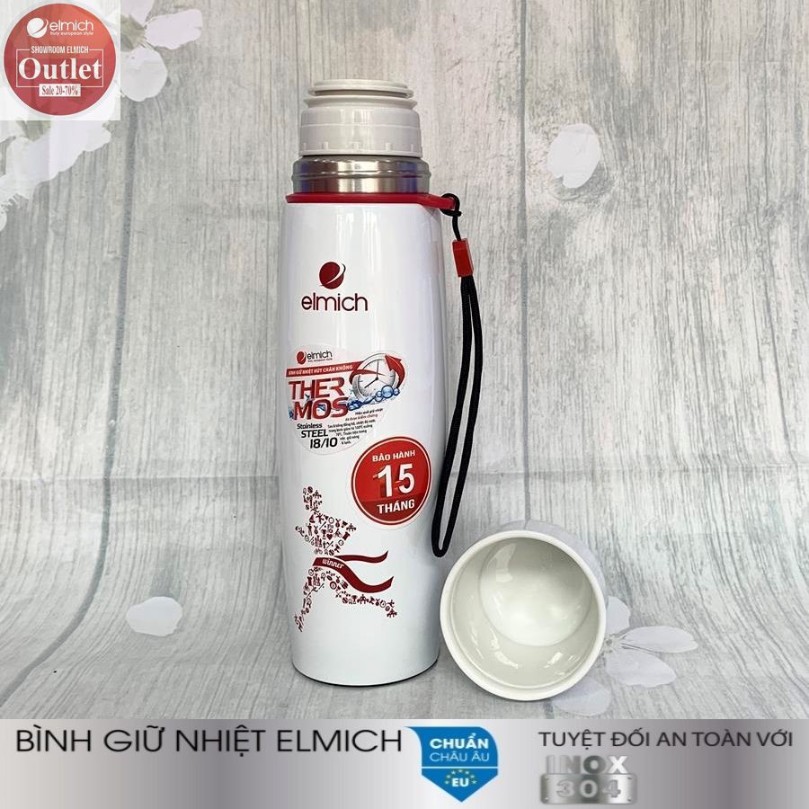 Bình Giữ Nhiệt Inox 304 Nóng 8h Lạnh 12h ELMICH El2973 500ml