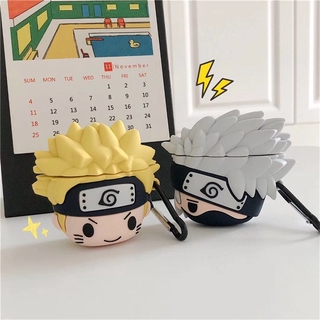 Vỏ Bảo Vệ Hộp Sạc Tai Nghe Airpod 1 2 Hình Kakashi 3d Kakashi Uzumaki Đáng Yêu
