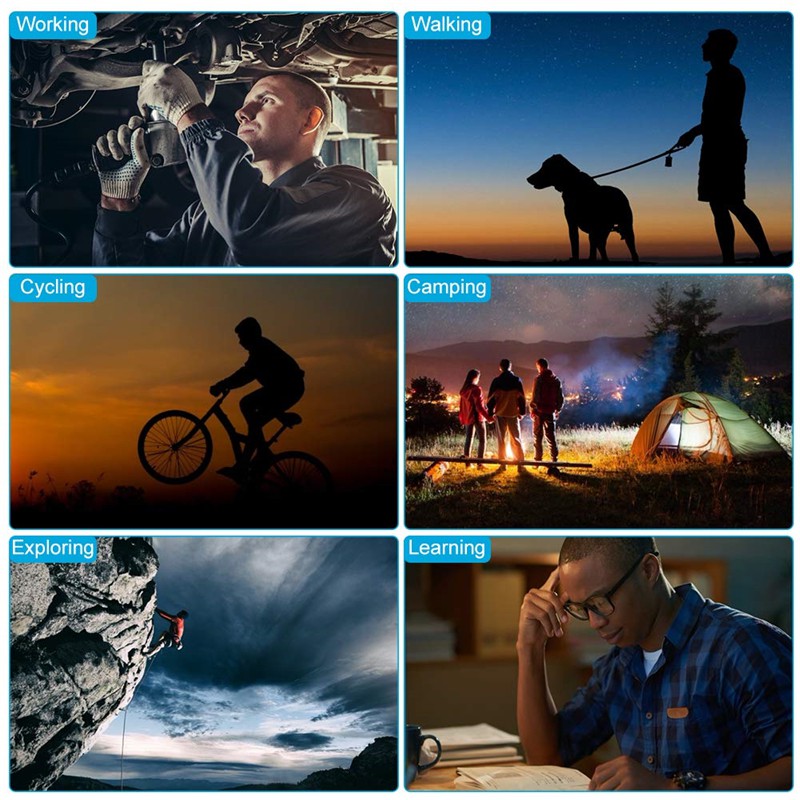 Đèn Pin LED USB T6 Có Nam Châm Chuyên Dụng Cho Cắm Trại